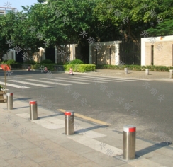 深圳机场专用液压升降柱部队反恐路障机阻车柱