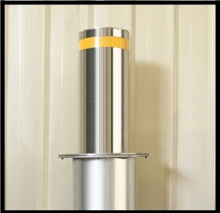 呼和浩特边境液压一体升降柱厂家不锈钢防撞路障柱